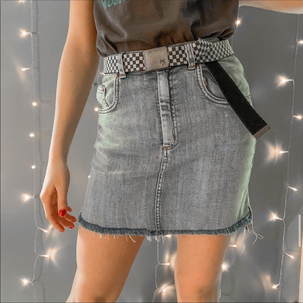 DENIM SKIRT